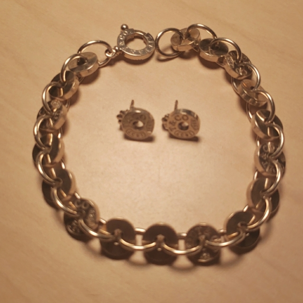 Tiffany 1837 Earring and Bracelet Set